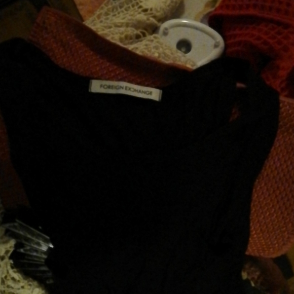 Tank Top Black airy and light material and cut. - Picture 3 of 3